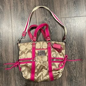 2 way carry Coach bag